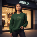 🌌 Silent Glow – Unisex Premium Sweatshirt | Arolia