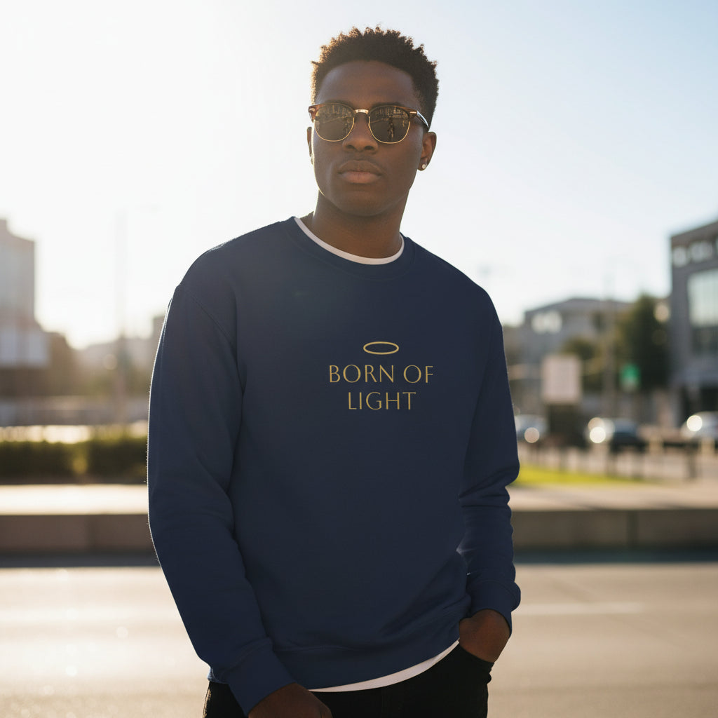 ☀️ Born of Light – Unisex Premium Sweatshirt | Arolia